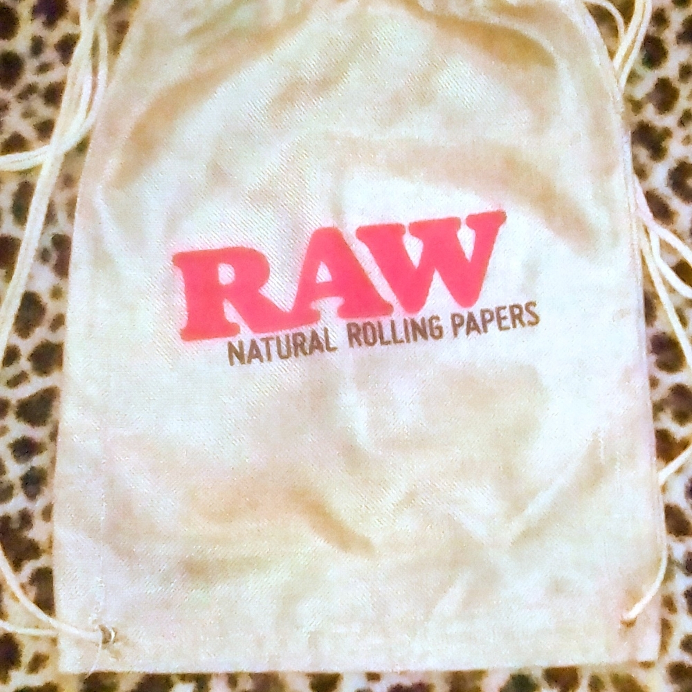 RAW Logo Drawstring Bag